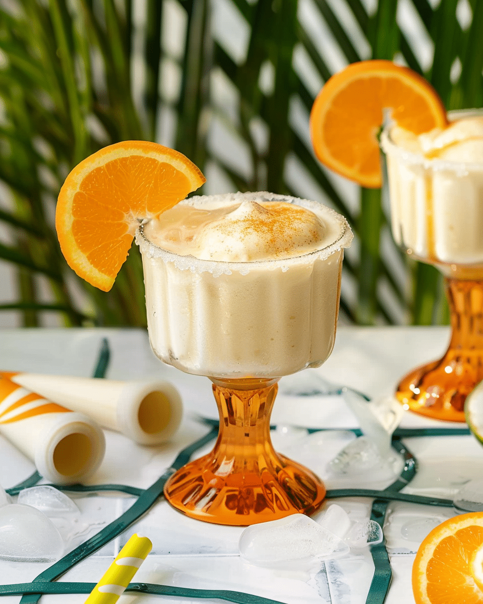 Orange Creamsicle Margarita