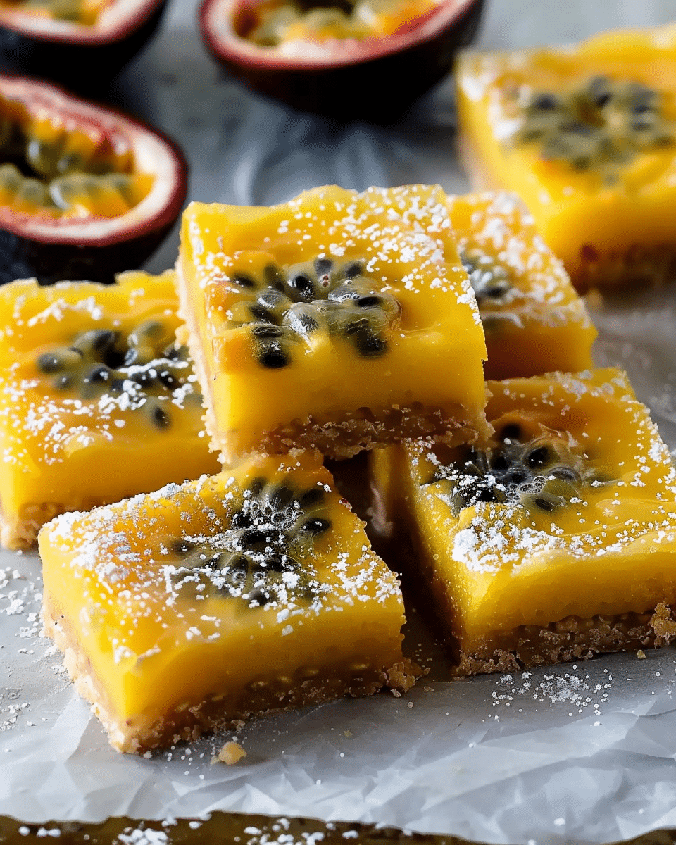 Passion Fruit Bars: Discover This Tangy Sweet Treat!