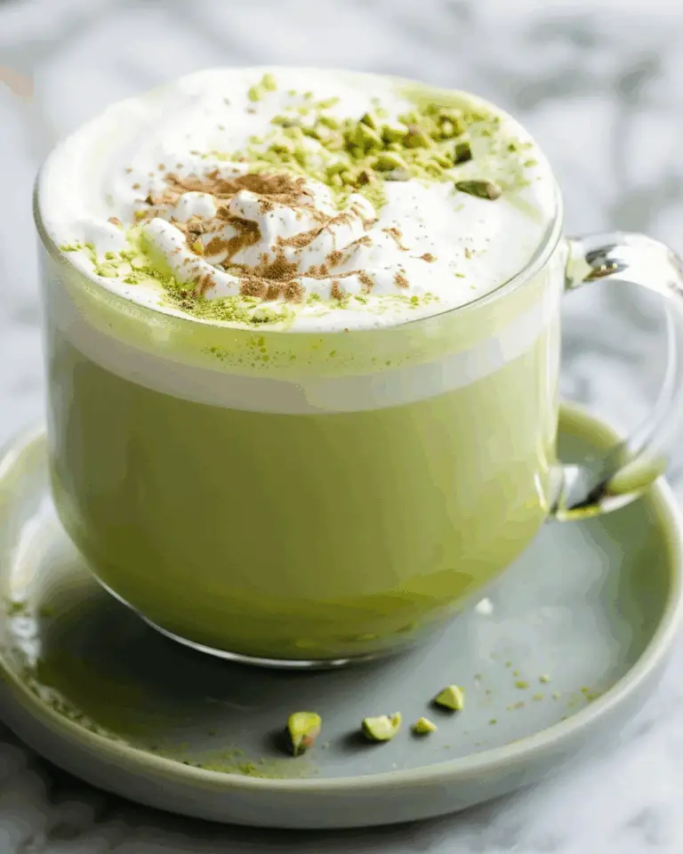 Pistachio Latte Recipe