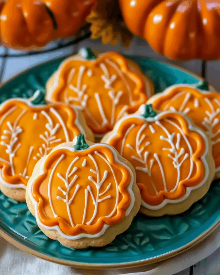 Pumpkin Sugar Cookies