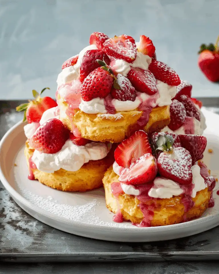 Quick Strawberry Shortcake