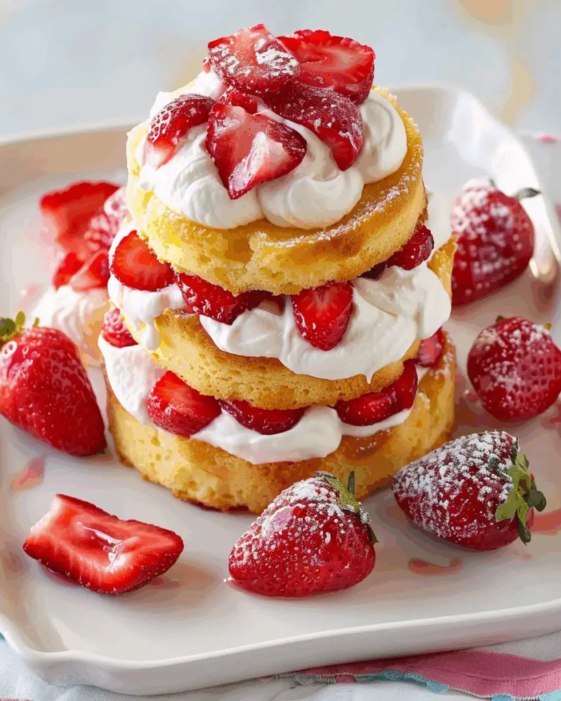 Quick Strawberry Shortcake