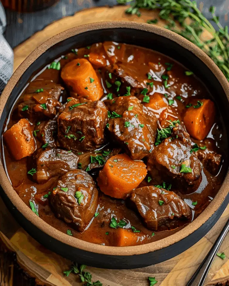 Slow Cooked Scottish Beef Stew