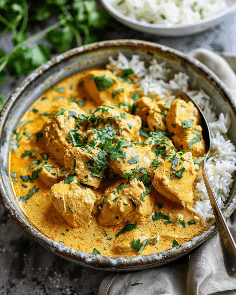 Slow Cooker Chicken Korma