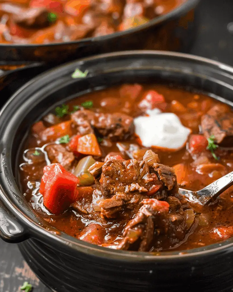 Slow Cooker Hungarian Goulash