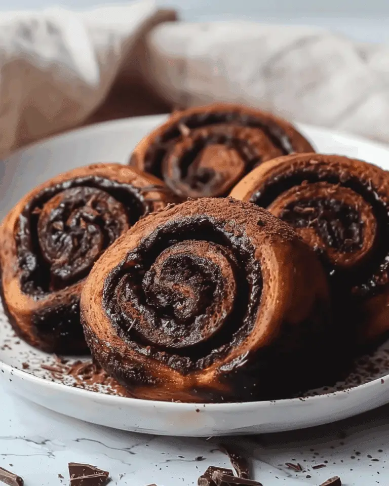 Sourdough Double Chocolate Babka Rolls