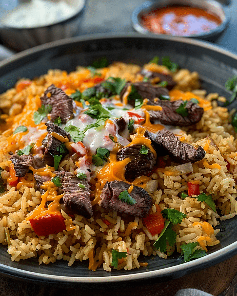 Steak Queso Rice: A Flavorful Recipe