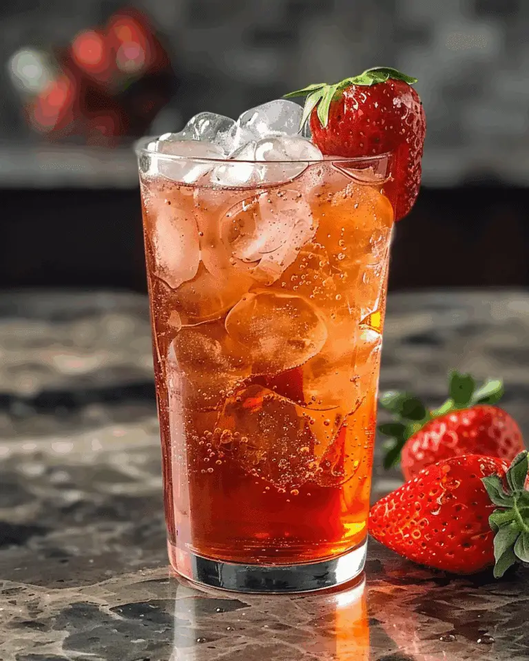 Strawberry Dirty Sprite: My Favorite Summer Party Drink