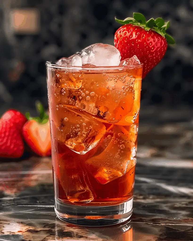 Strawberry Dirty Sprite: My Favorite Summer Party Drink