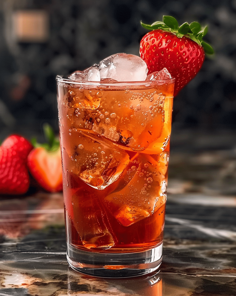 Strawberry Dirty Sprite: My Favorite Summer Party Drink