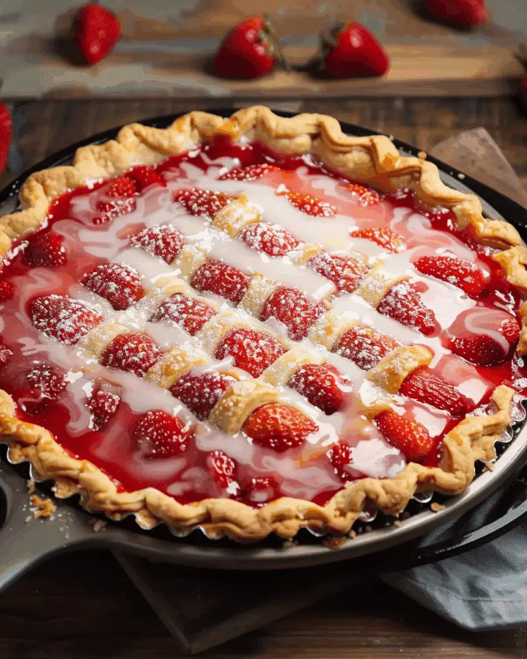 Strawberry Pop Tart Pie That’s Sweet, Fun, and Nostalgic