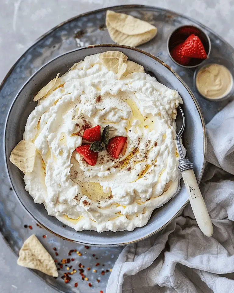Whipped Ricotta Dip with Honey