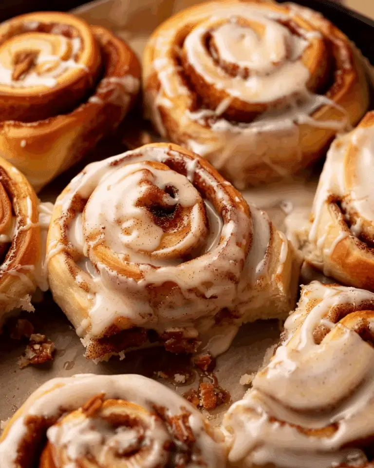 Apple Cinnamon Rolls with Apple Pie Filling