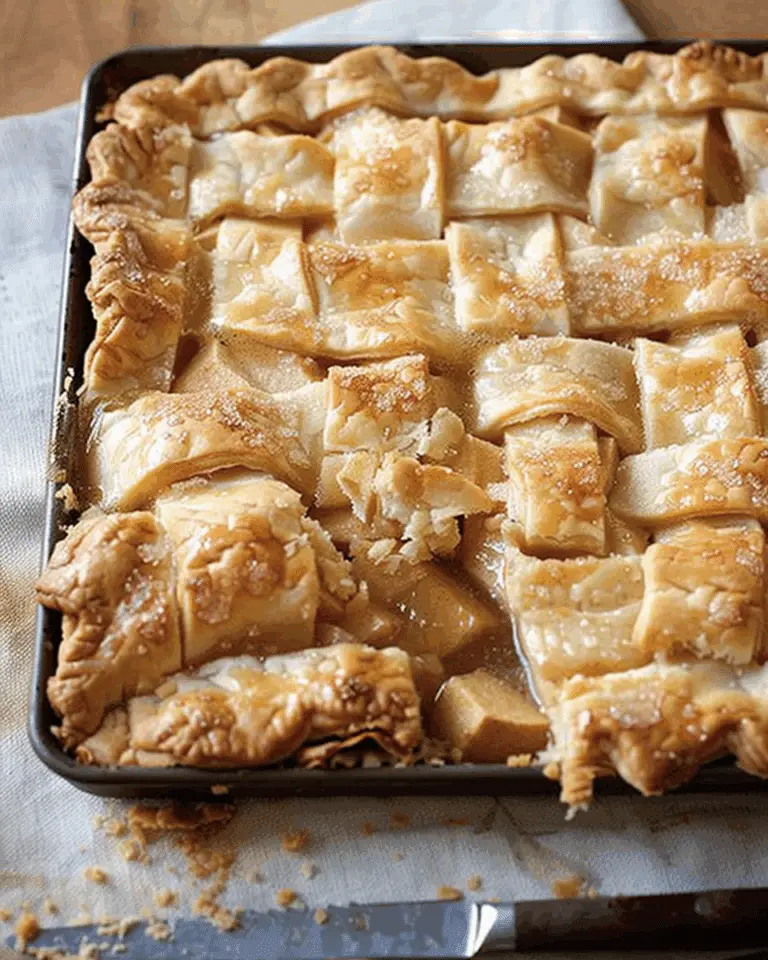 Apple Slab Pie