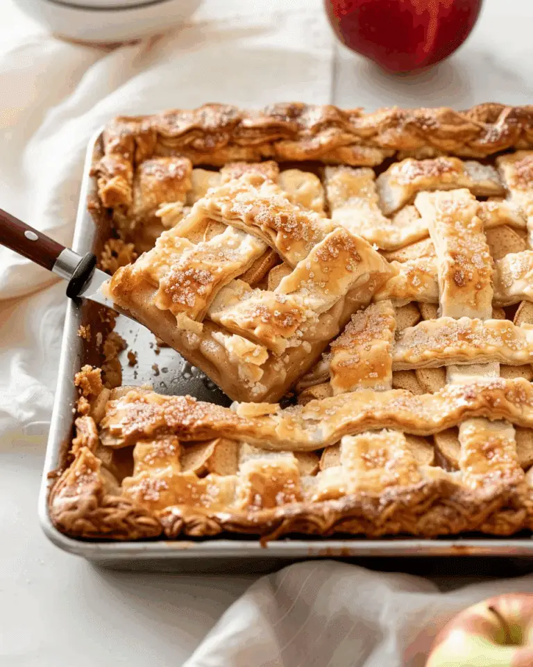 Apple Slab Pie