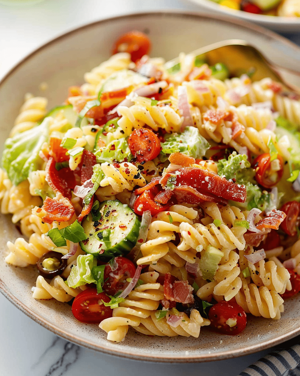 BLT Pasta Salad