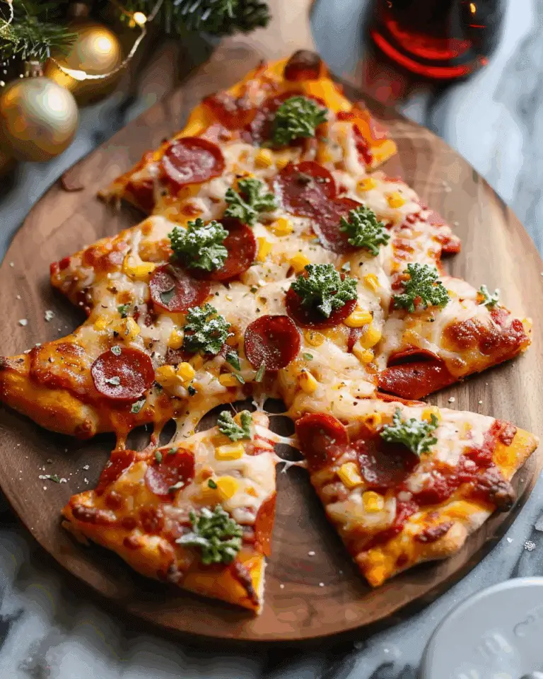 Christmas Tree Pizza – A Fun Holiday Meal for Kids