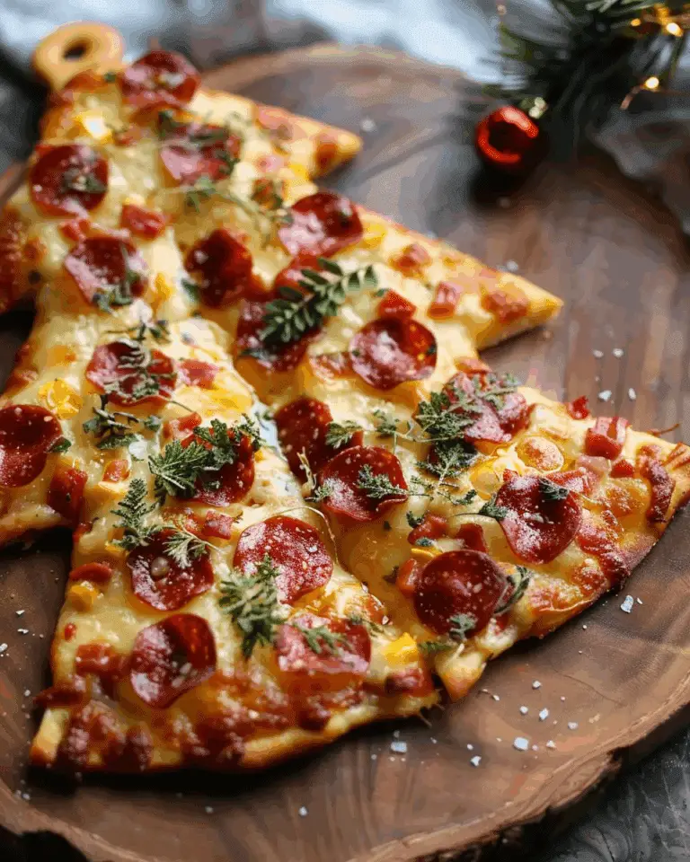 Christmas Tree Pizza – A Fun Holiday Meal for Kids