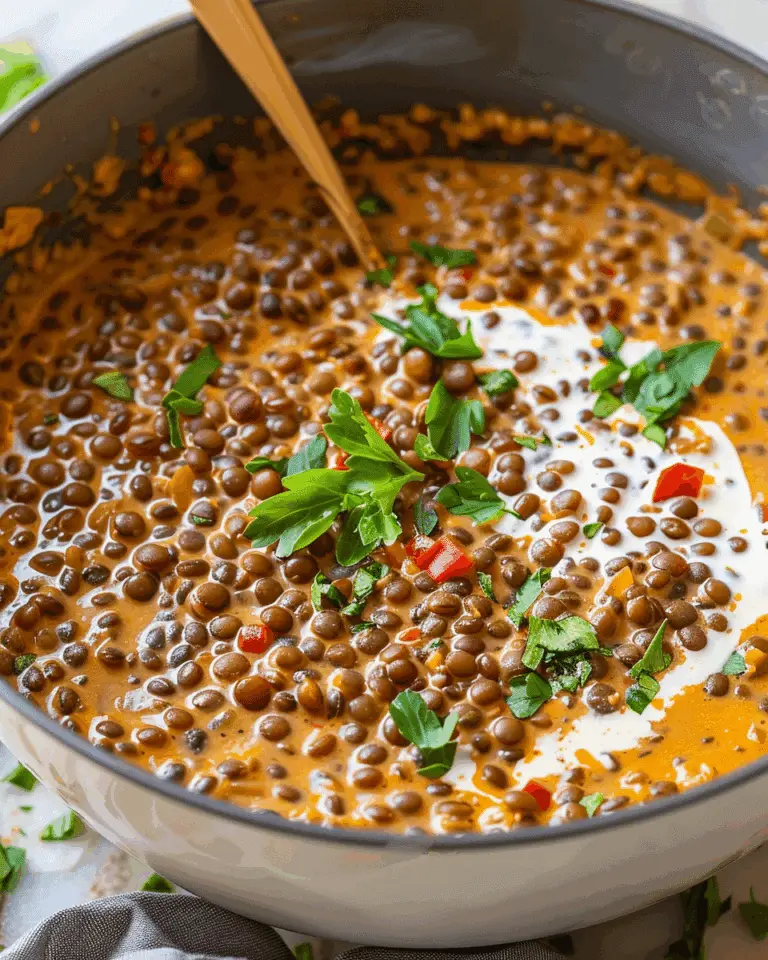Creamy Marry Me Lentils