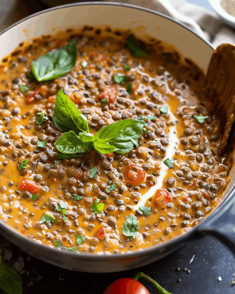 Creamy Marry Me Lentils