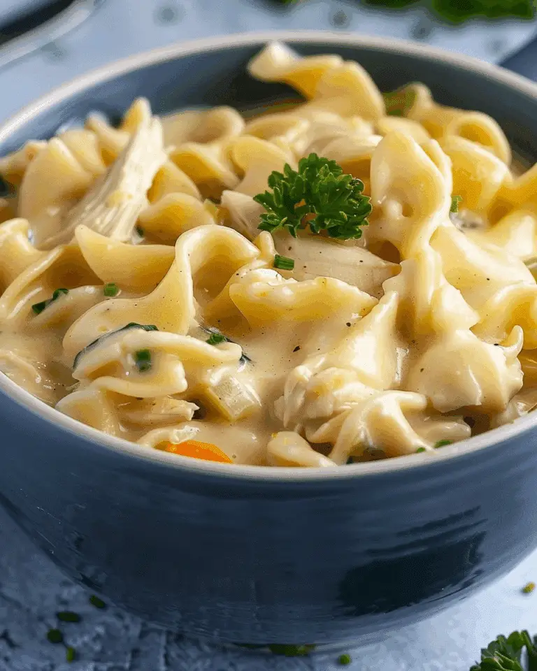 Crock Pot Chicken and Noodles