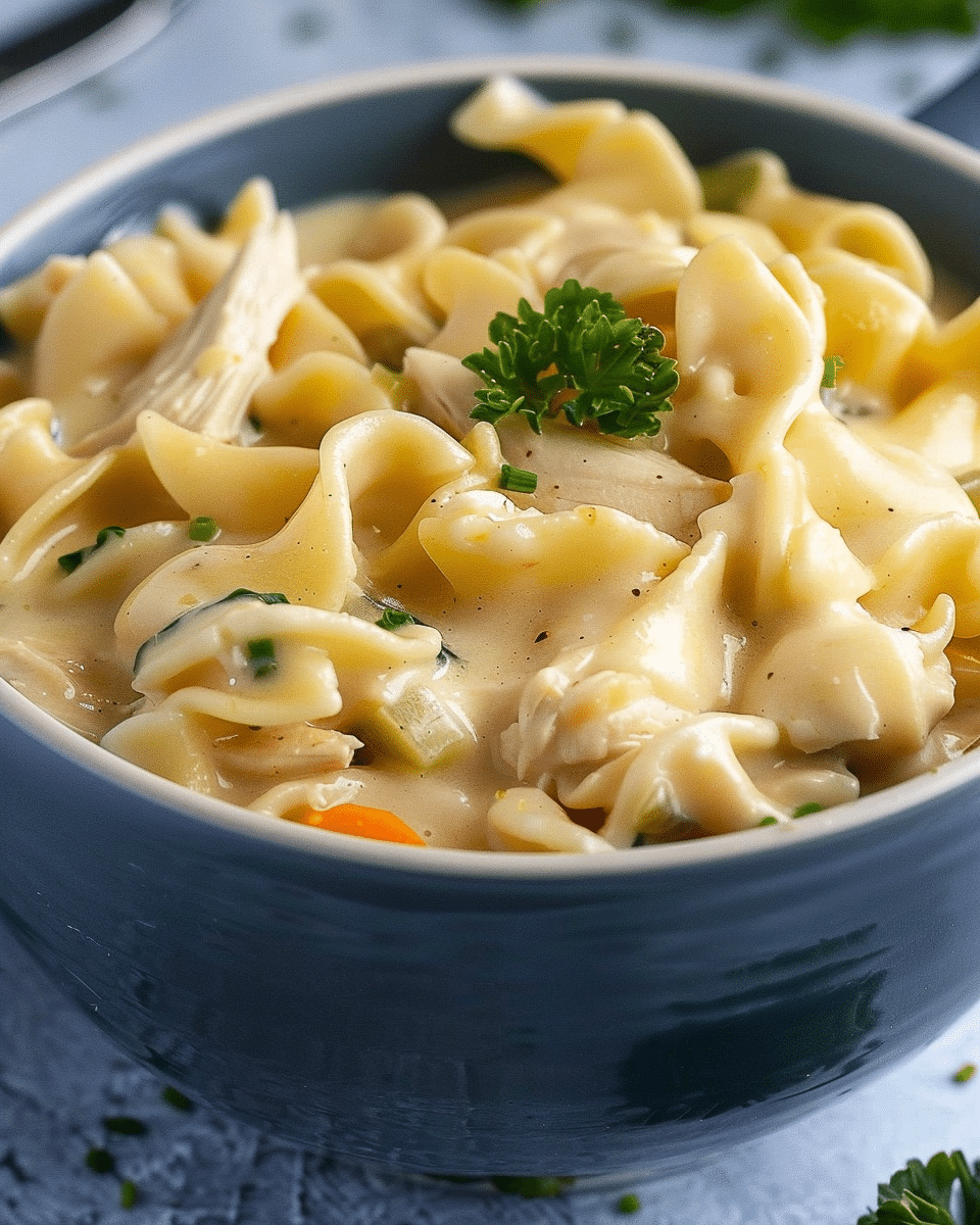 Crock Pot Chicken and Noodles