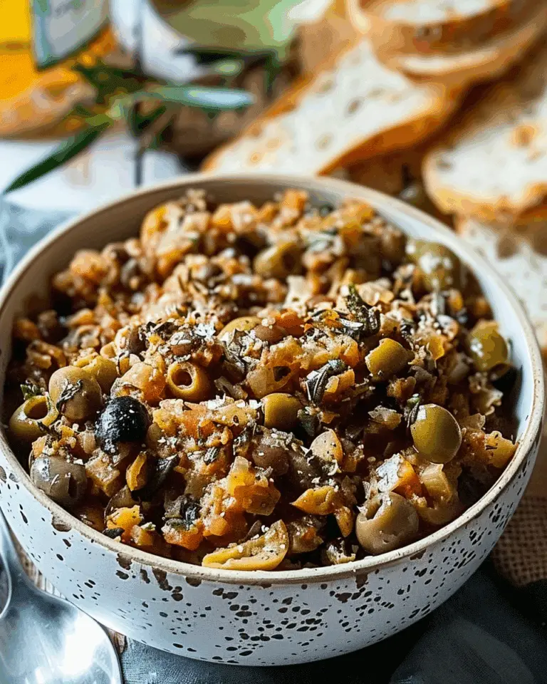 Easy Olive Tapenade