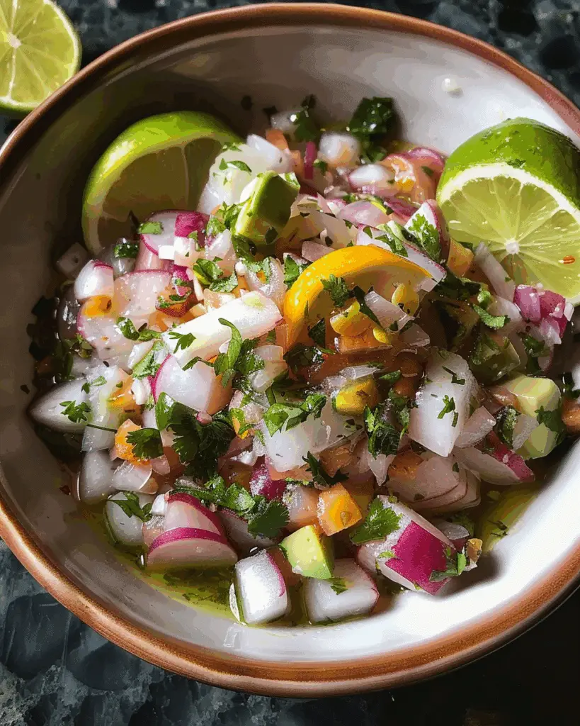 Easy Ceviche Recipe