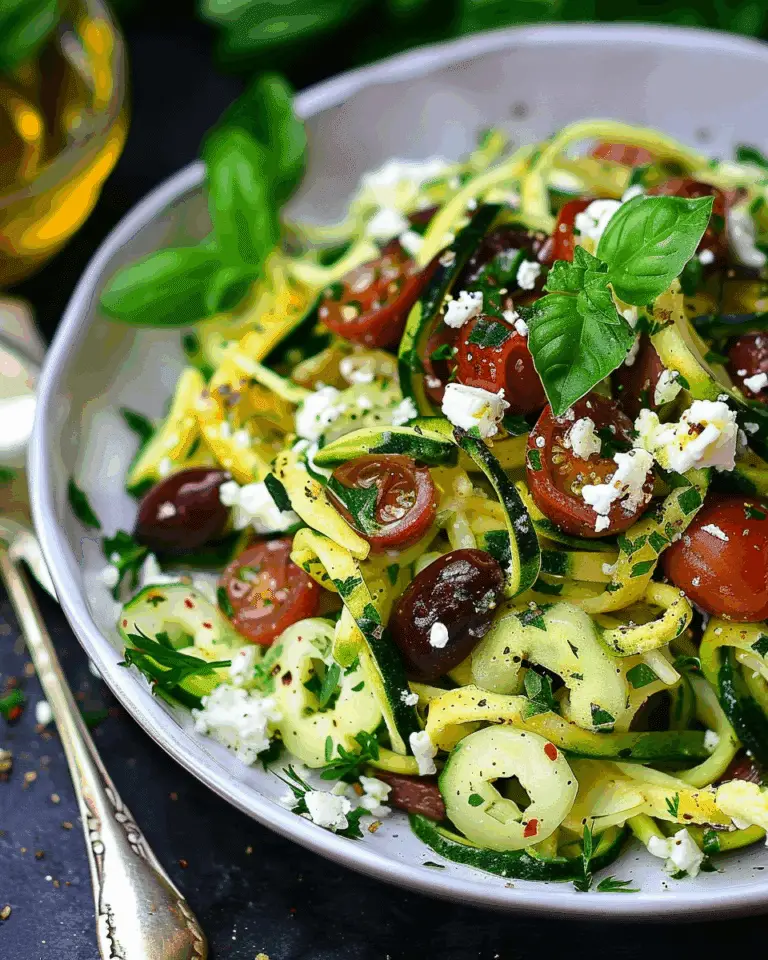 Greek Zoodles