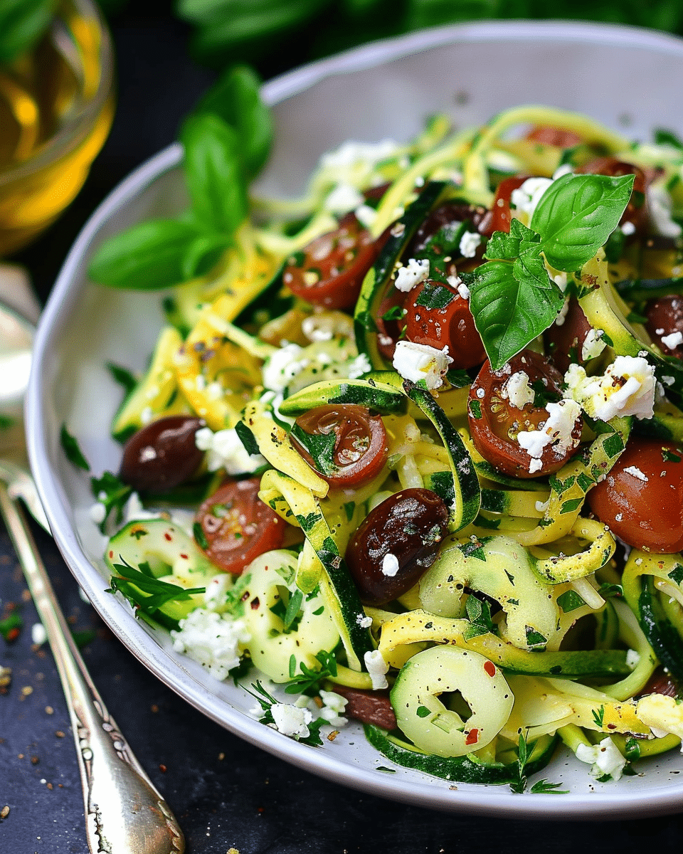 Greek Zoodles