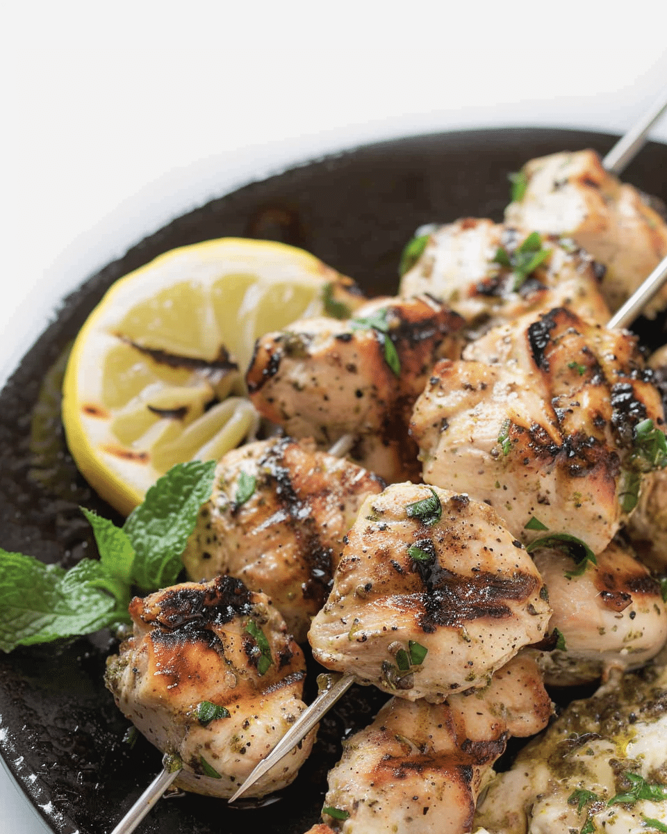 Grilled Chicken Souvlaki