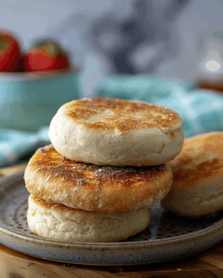 Homemade English Muffins Recipe