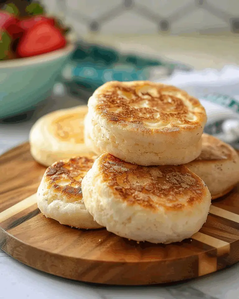 Homemade English Muffins Recipe