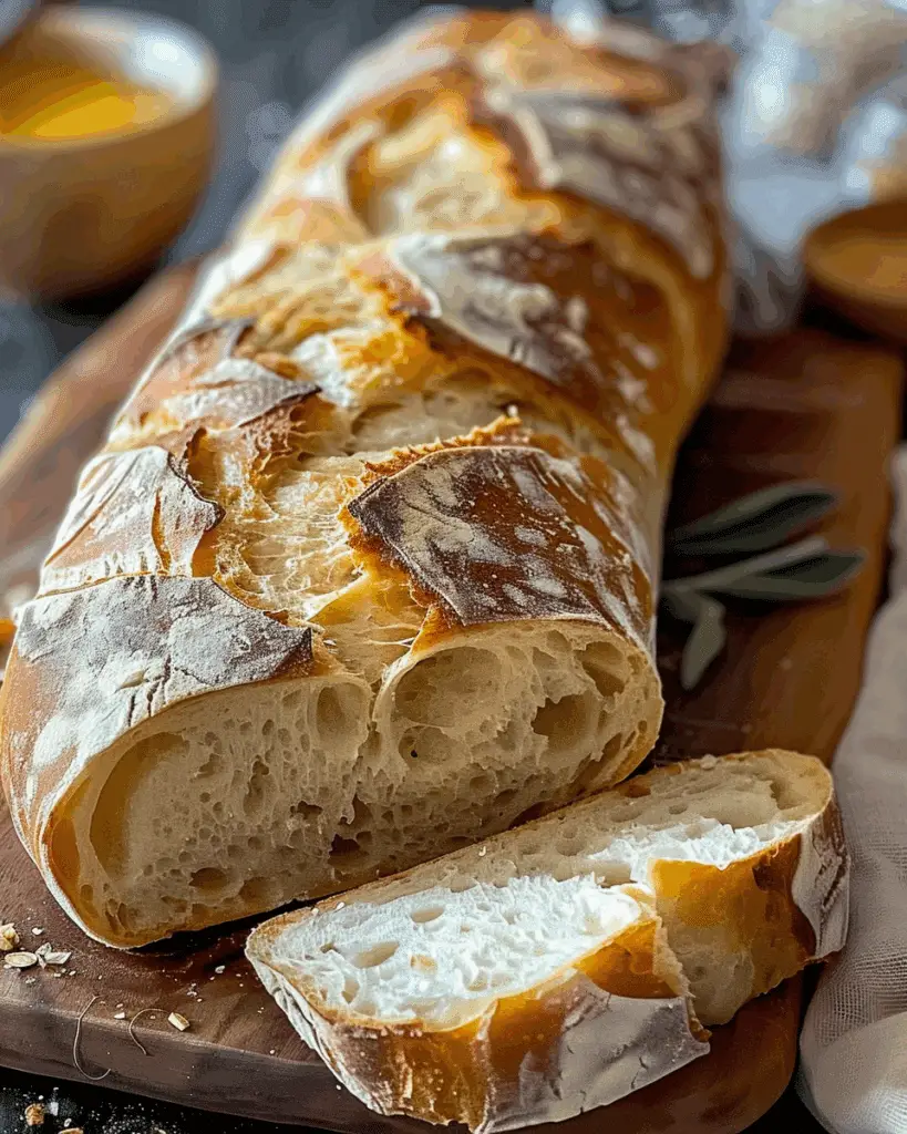 Irresistible Homemade Italian Bread