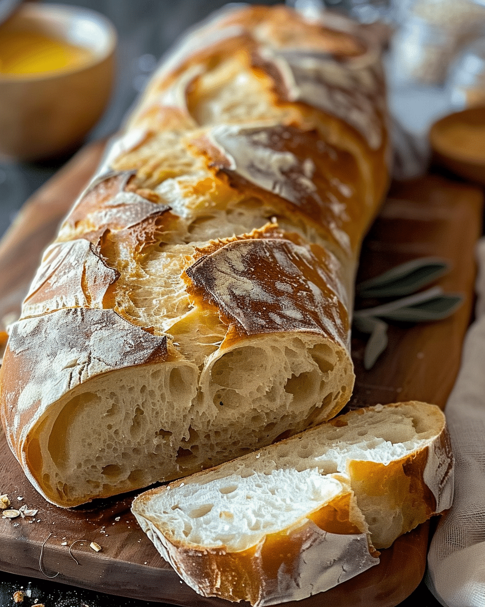Irresistible Homemade Italian Bread