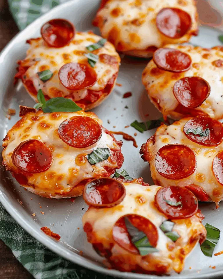 No-Crust Pizza Bites: A Flavorful Twist on Pizza Without the Crust