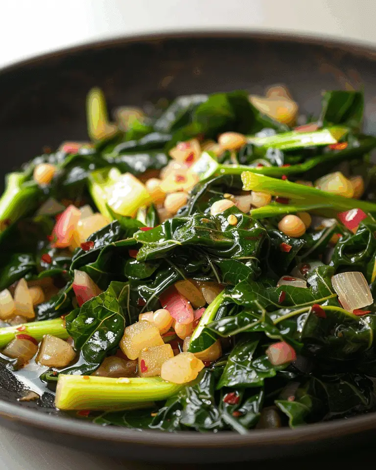 Sautéed Rainbow Chard (Italian Style)