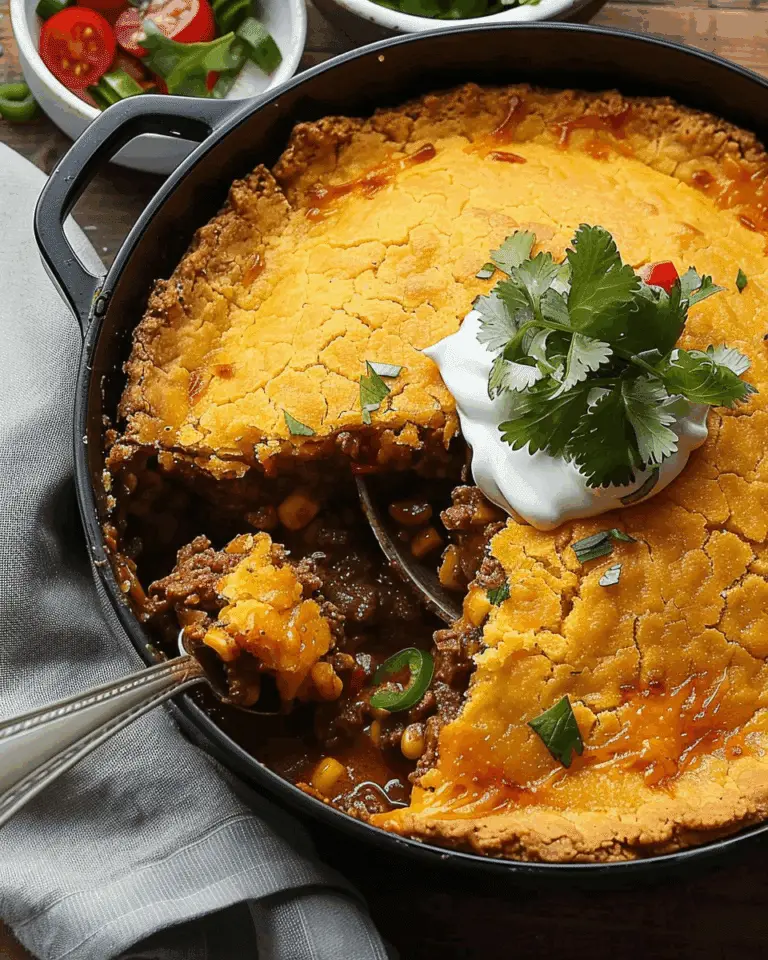 Savory Tamale Pie Delight