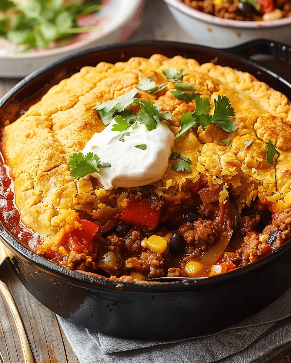 Savory Tamale Pie Delight