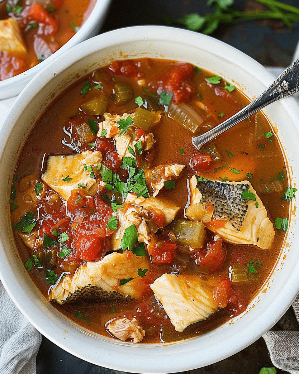Slow Cooker Mediterranean Fish Stew