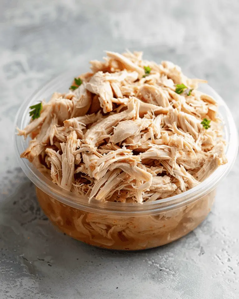 Small Batch Shredded Chicken Breast Recipe (Stovetop)