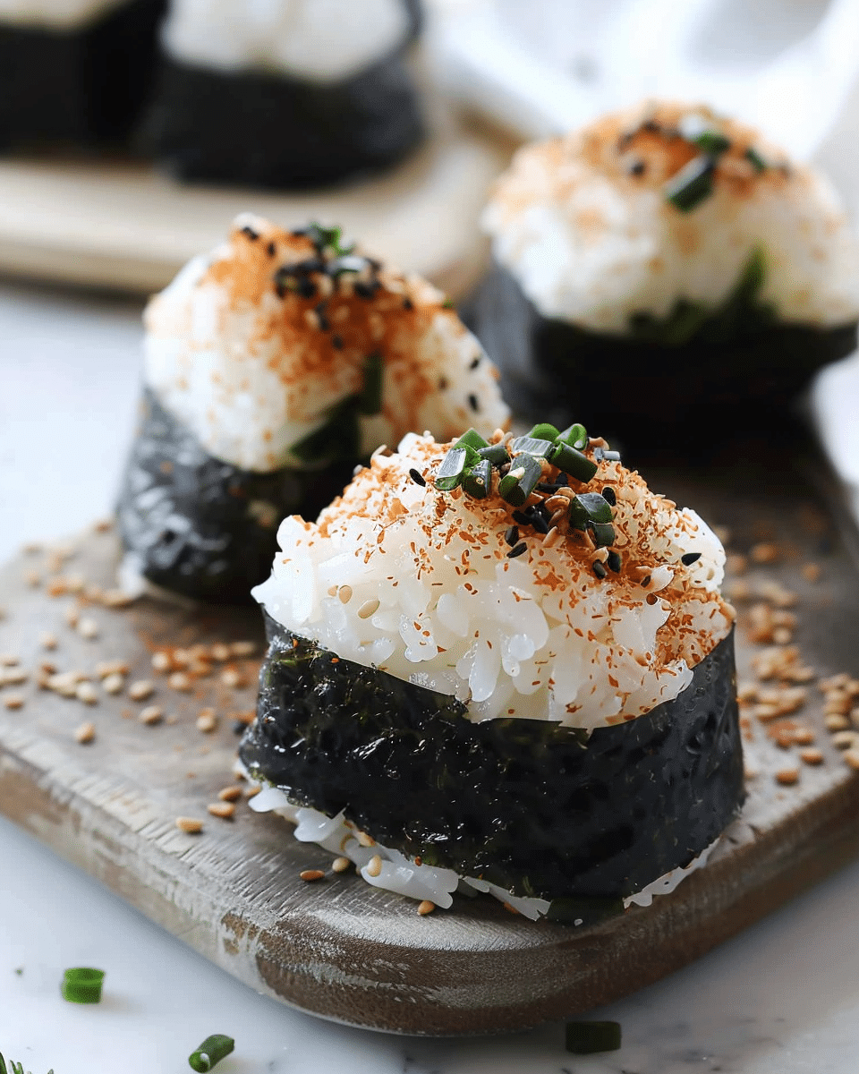 Quick & Easy Spicy Tuna Onigiri
