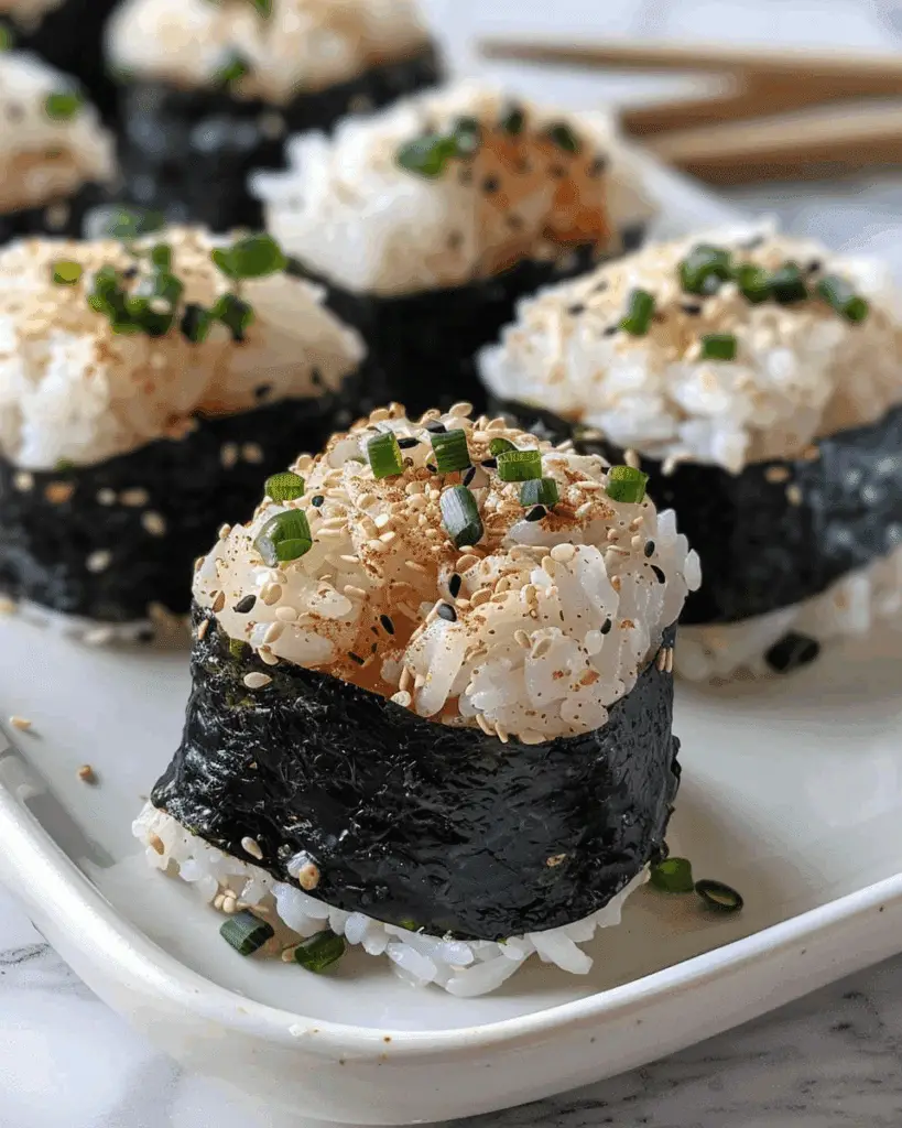 Quick & Easy Spicy Tuna Onigiri