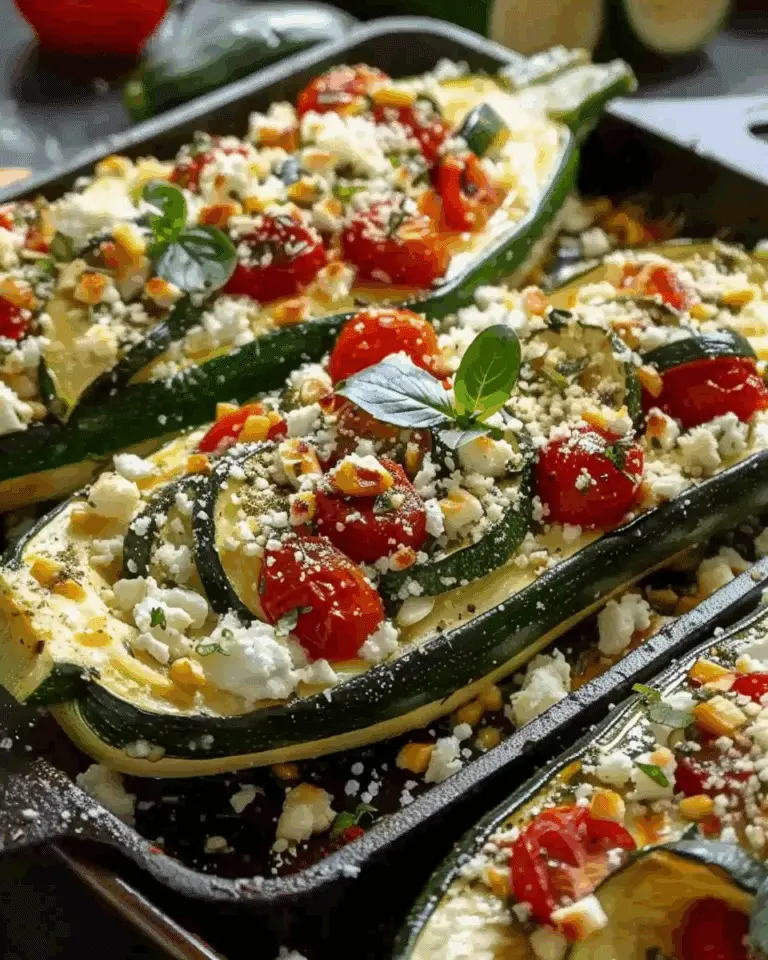 Stuffed Zucchini Boats