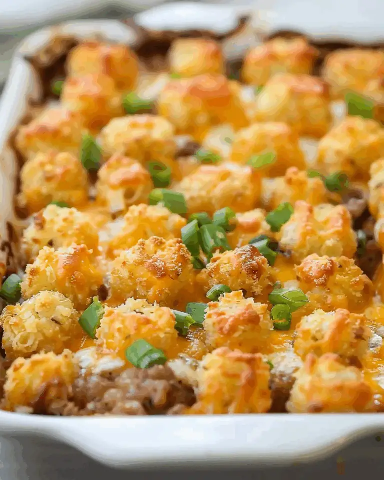 Cheesy Tater Tot Casserole