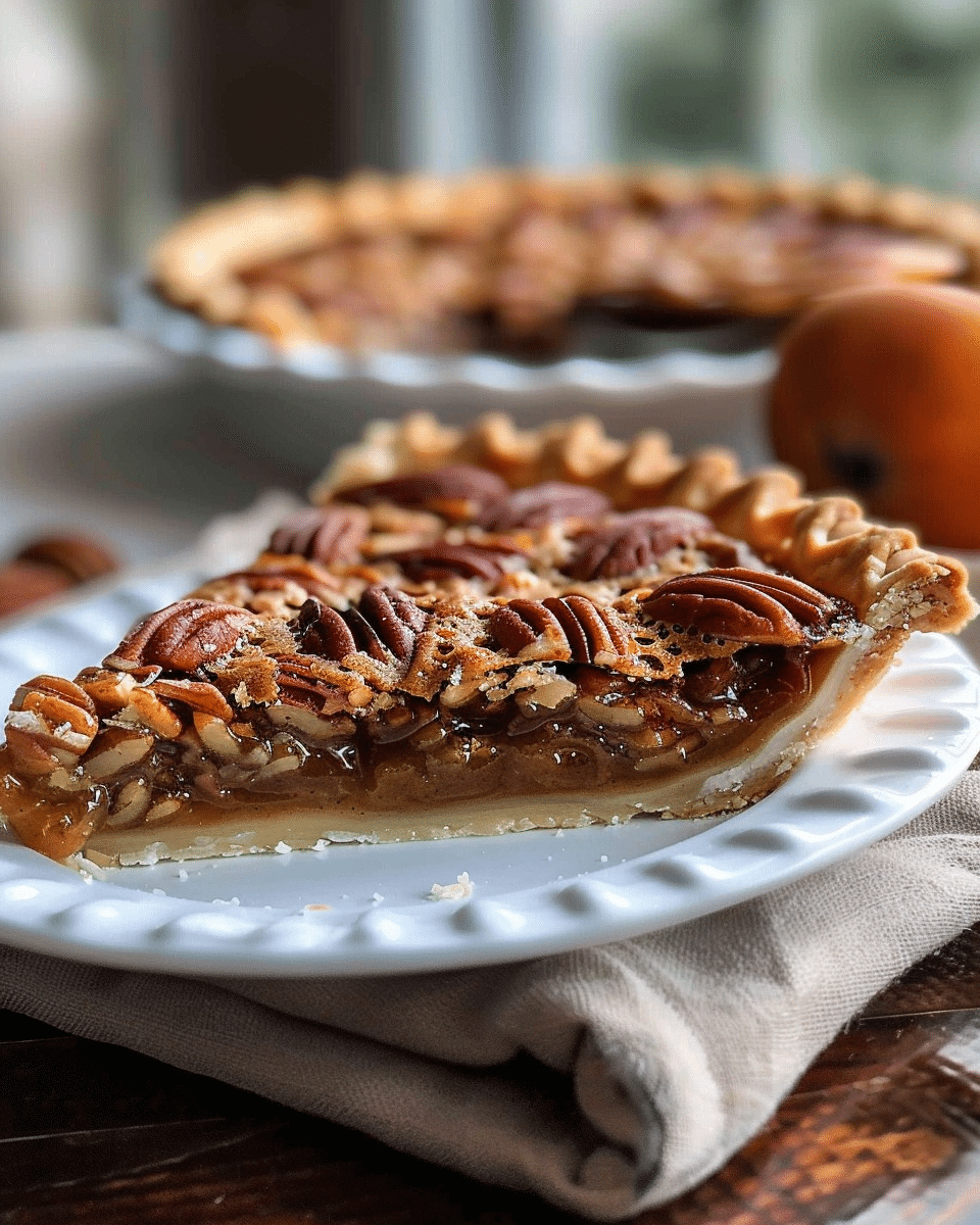 Bold Brown Butter Bourbon Pecan Pie