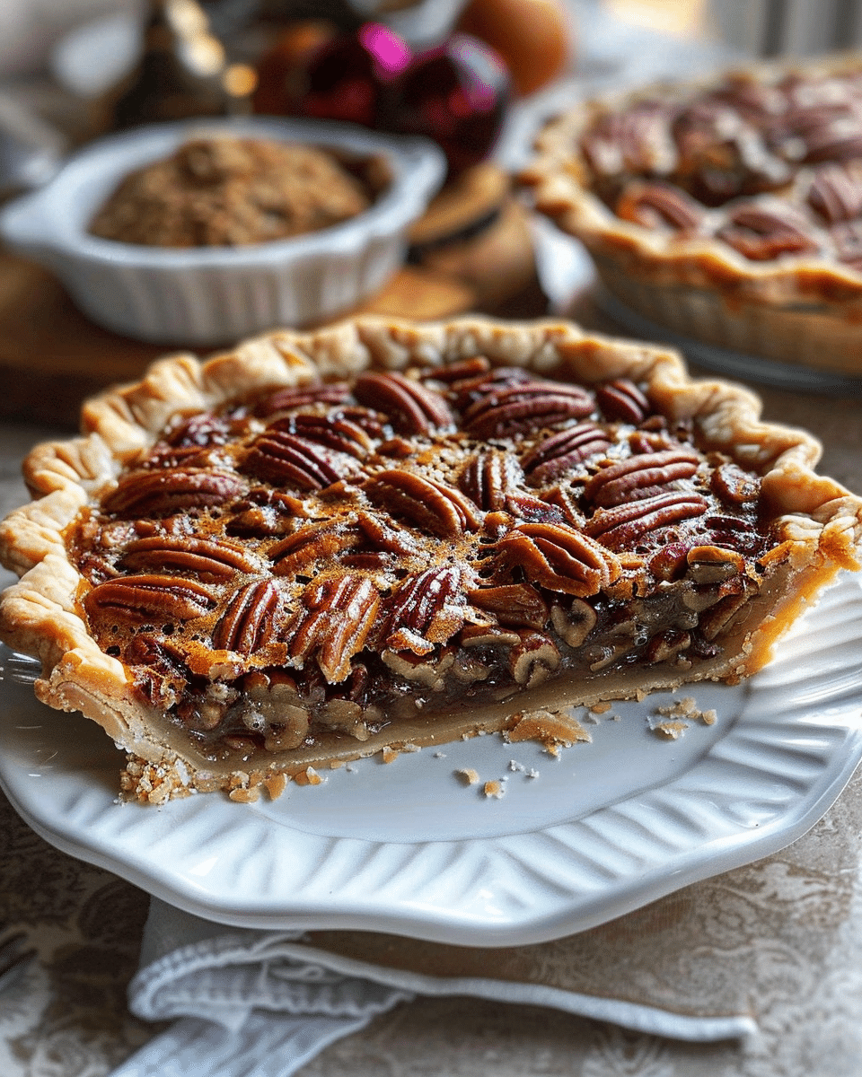 Bold Brown Butter Bourbon Pecan Pie