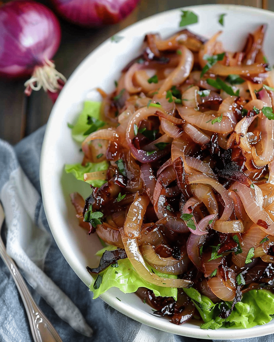Caramelized Onion Salad