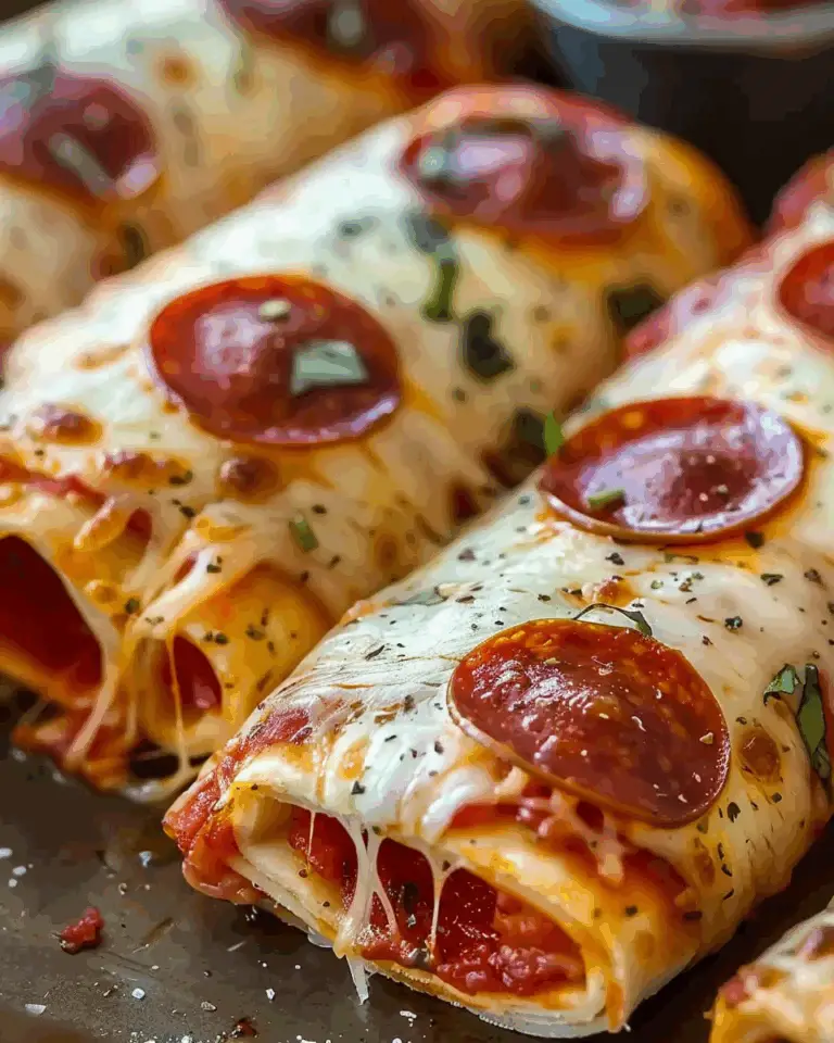 Cheesy Pepperoni Pizza Roll-Ups with Low-Carb Tortillas