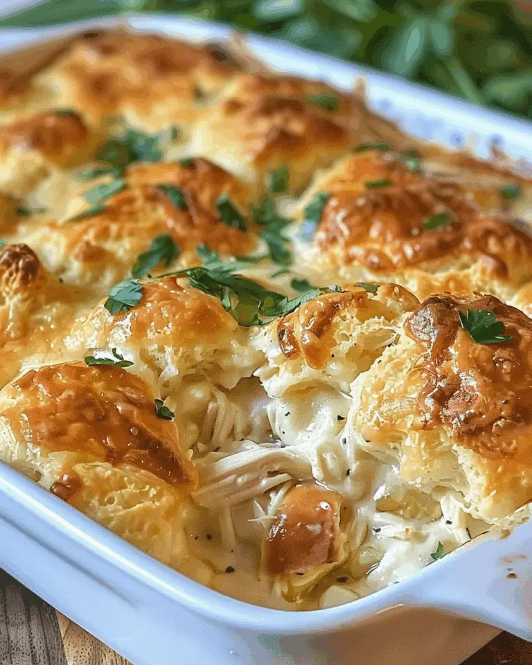 Chicken Bubble Biscuit Bake Casserole